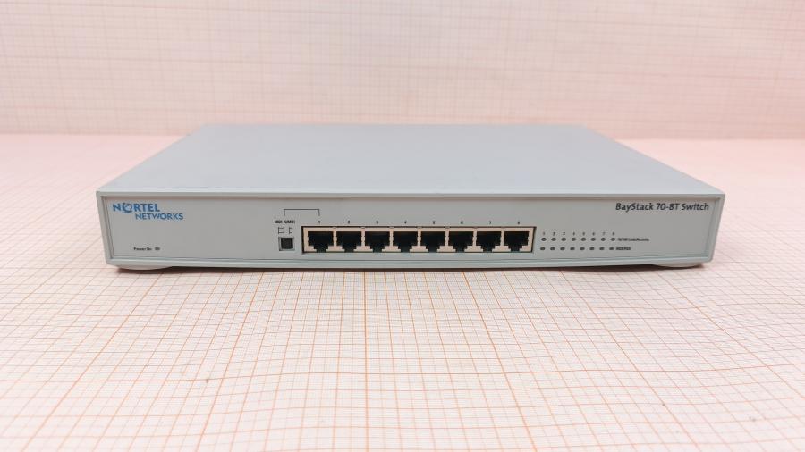 001-101-001 Коммутатор неуправляемый NORTEL BayStack 70-8T Switch #2
