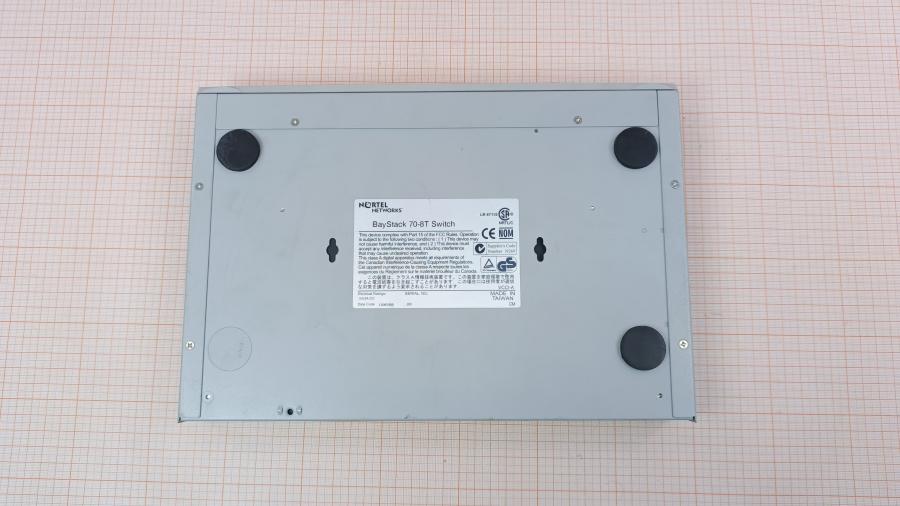001-101-001 Коммутатор неуправляемый NORTEL BayStack 70-8T Switch #10