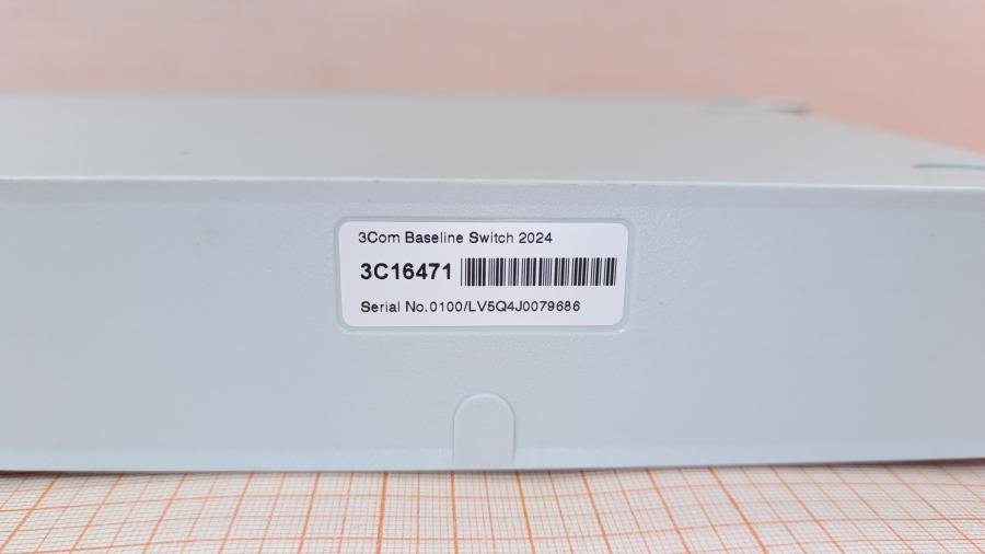 001-102-001 Коммутатор неуправляемый 3COM Baseline Switch 2024 (3C16471) #8