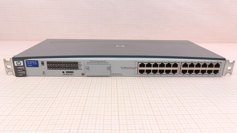 001-103-001 Коммутатор неуправляемый HP ProCurve Switch 2124 (J4868A) #2