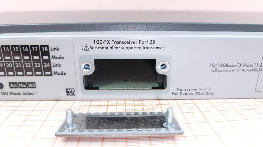 001-103-001 Коммутатор неуправляемый HP ProCurve Switch 2124 (J4868A) #5