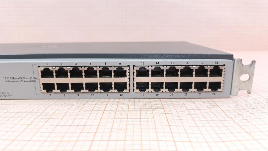 001-103-002 Коммутатор неуправляемый HP ProCurve Switch 2124 (J4868A) #3