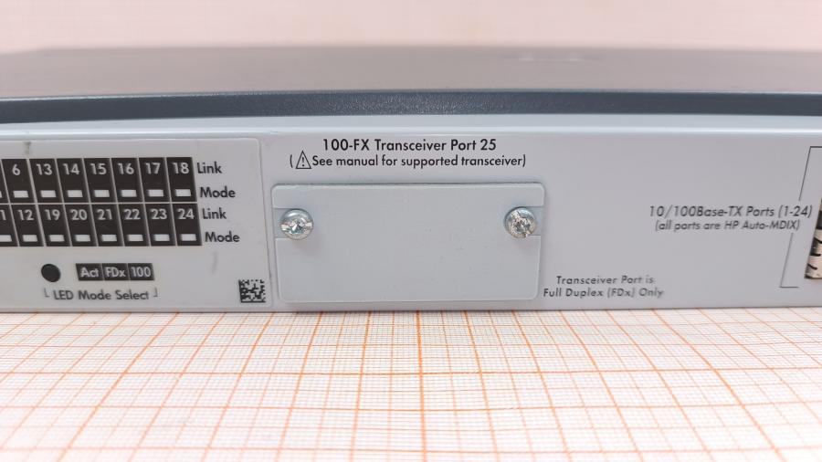 001-103-002 Коммутатор неуправляемый HP ProCurve Switch 2124 (J4868A) #4