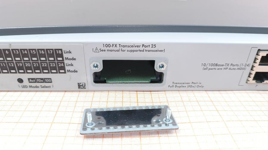 001-103-002 Коммутатор неуправляемый HP ProCurve Switch 2124 (J4868A) #5
