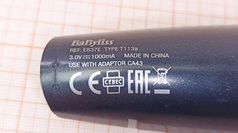 001-111-001 Машинка для стрижки BaByliss T113a #9