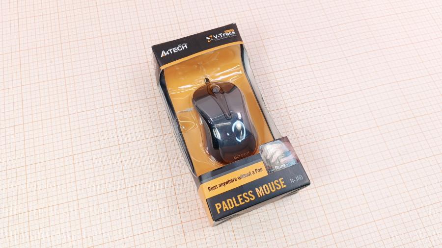 001-120-001 Мышь проводная A4tech V-Track N-360 #6