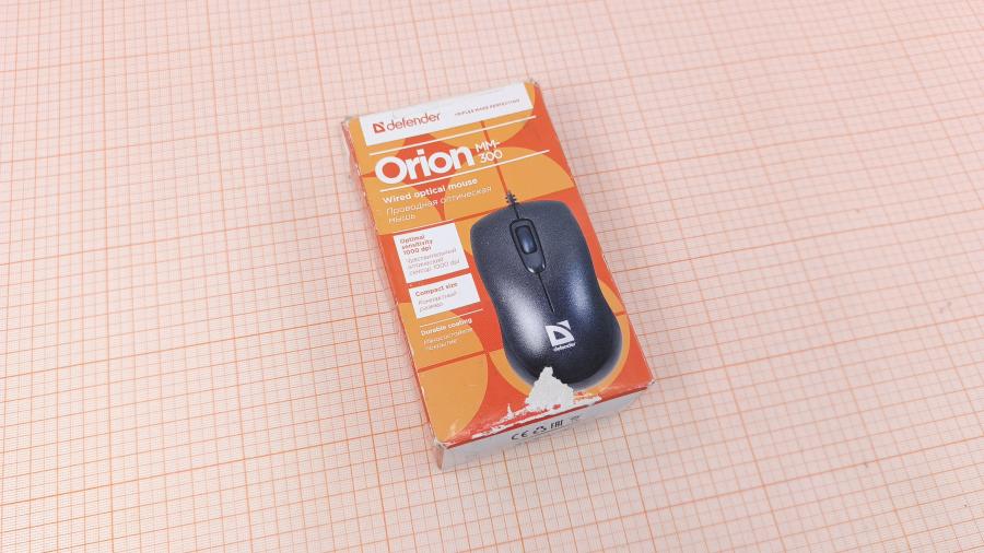 001-122-001 Мышь проводная Defender Orion MM-300 #6