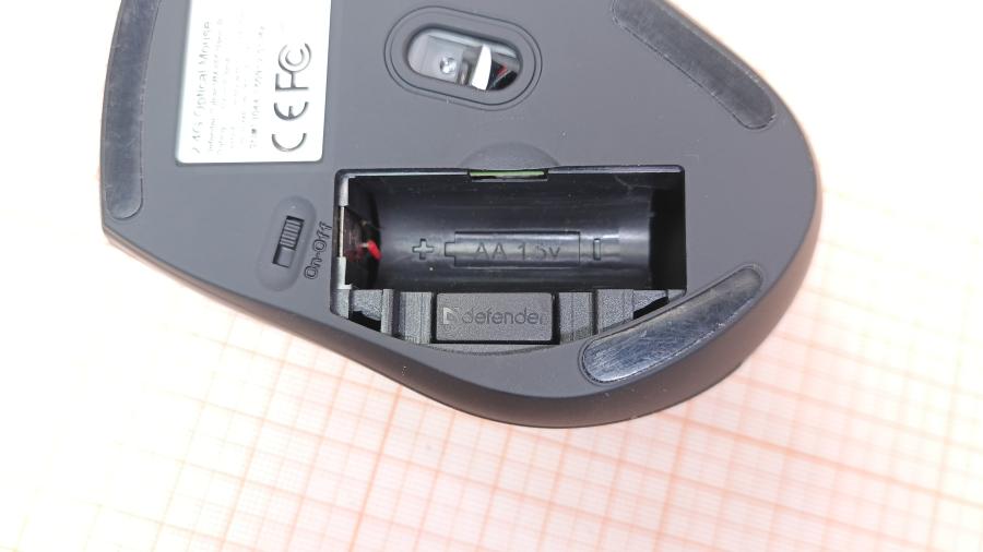 001-123-001 Мышь беспроводная Defender Pulsar MM-655 NANO IR #5