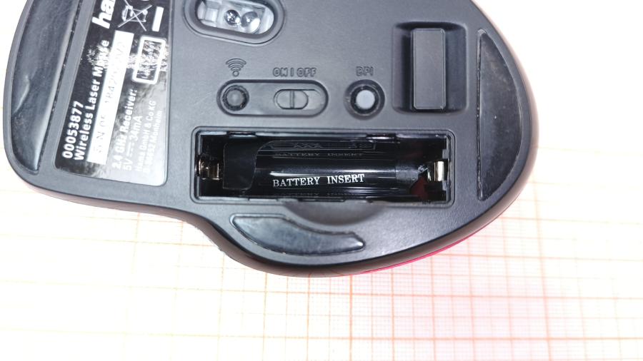 001-124-001 Мышь беспроводная HAMA Mirano (H-53877) #6