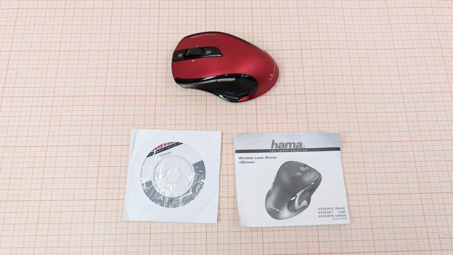 001-124-001 Мышь беспроводная HAMA Mirano (H-53877) #8