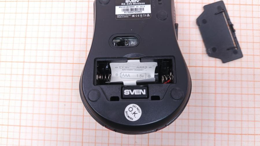 001-125-001 Мышь беспроводная SVEN RX-345 #6