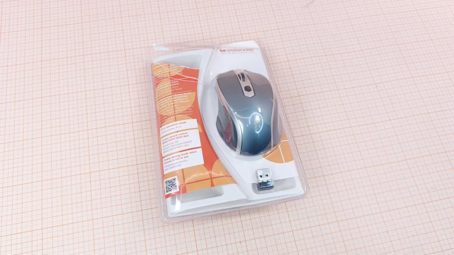 001-131-003 Мышь беспроводная Defender Safari MM-675 Nano Sky #8