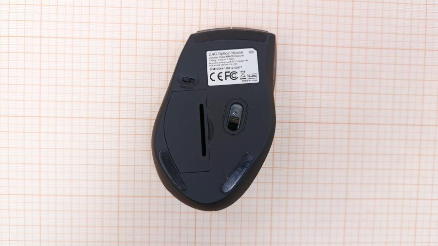001-123-004 Мышь беспроводная Defender Pulsar MM-655 NANO IR #4