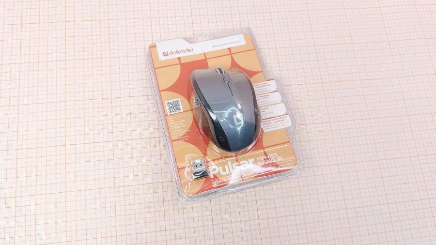 001-123-004 Мышь беспроводная Defender Pulsar MM-655 NANO IR #8