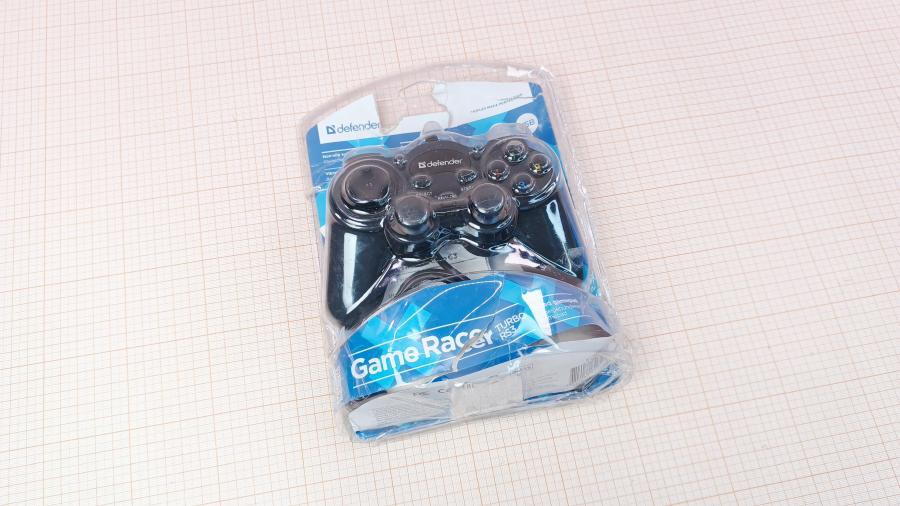 001-141-001 Игровой контроллер Defender Game Racer TURBO RS3 #10