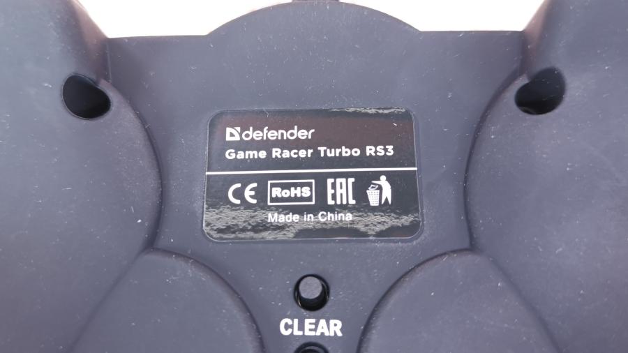 001-141-002 Игровой контроллер Defender Game Racer TURBO RS3 #8