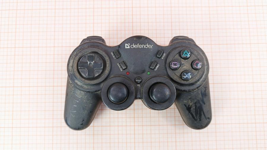 001-142-001 Игровой контроллер Defender GAME RACER WIRELESS PRO #2