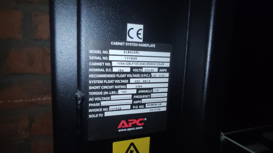 192-023-001 Шкаф для аккумуляторных батарей APC Symmetra PX-XR 80kW SLB80XRL #7