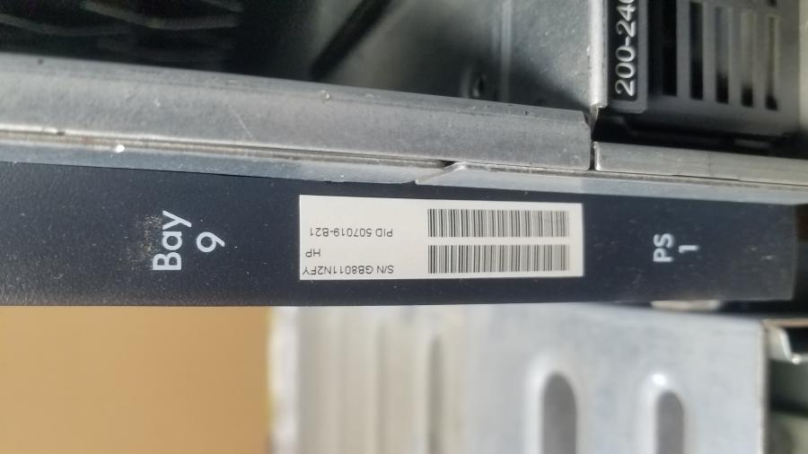 195-042-003 Chassis Blade-System HP c7000 Enclosure #4