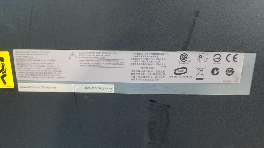 195-042-003 Chassis Blade-System HP c7000 Enclosure #6