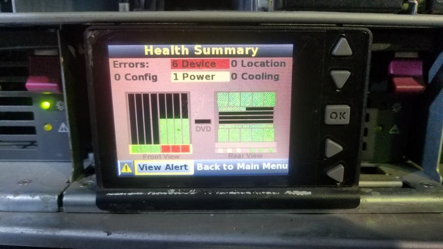 195-042-003 Chassis Blade-System HP c7000 Enclosure #10