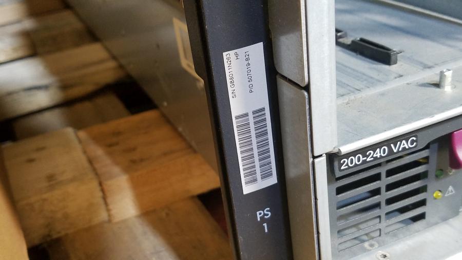 195-042-005 Chassis Blade-System HP c7000 Enclosure #4