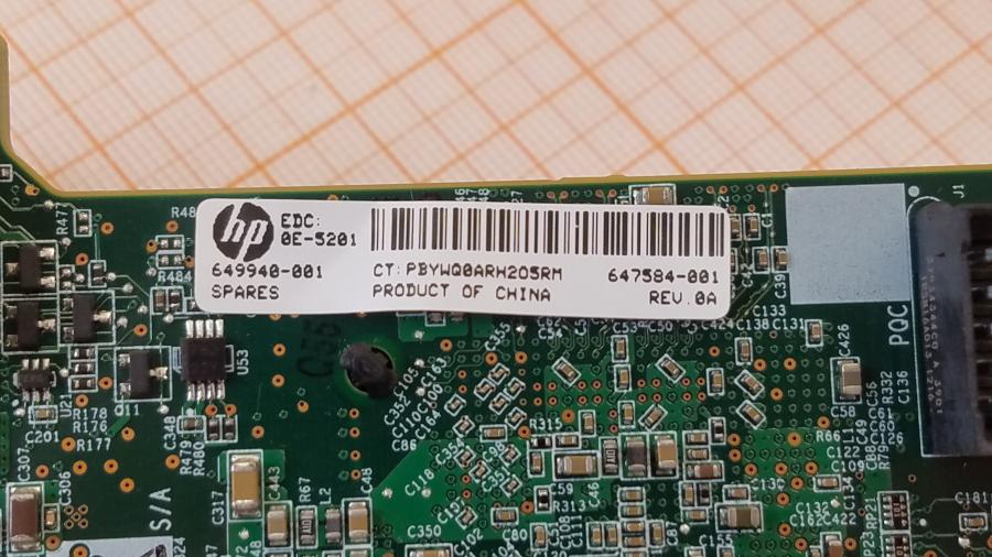 120-260-001 Сетевая карта HP 647584-001 #5
