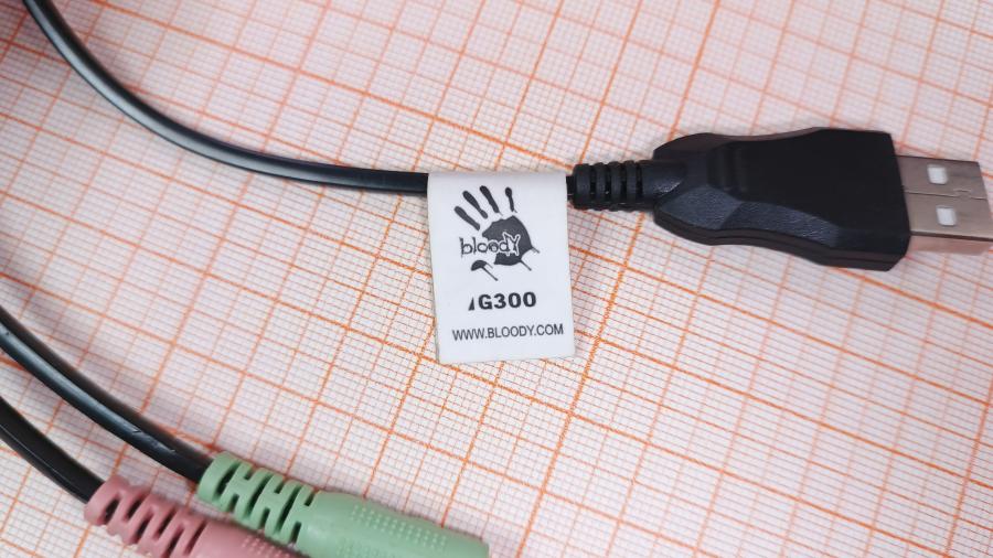 001-058-003 Стереогарнитура A4tech Bloody G300 #9