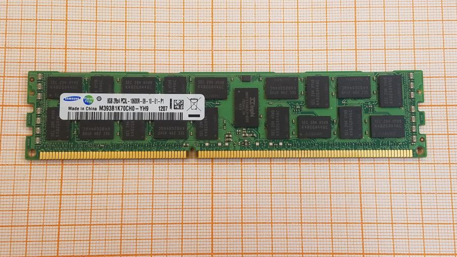 230-003-001 DDR3 RDIMM ECC REG SAMSUNG M393B1K70CH0-YH9 #1