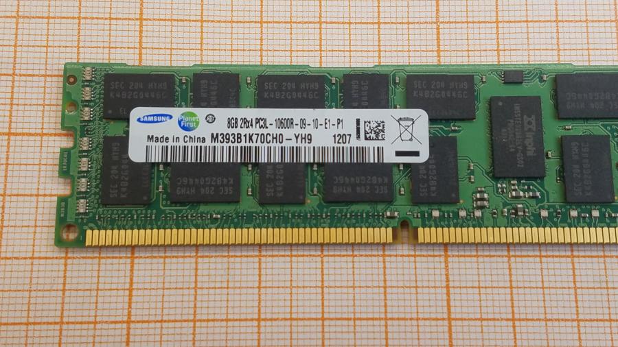 230-003-001 DDR3 RDIMM ECC REG SAMSUNG M393B1K70CH0-YH9 #2