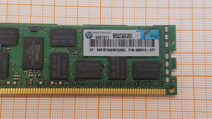 230-004-001 DDR3 RDIMM ECC REG HP 605313-071 #2