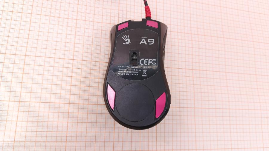 001-198-001 Мышь проводная A4tech Bloody A9 #4