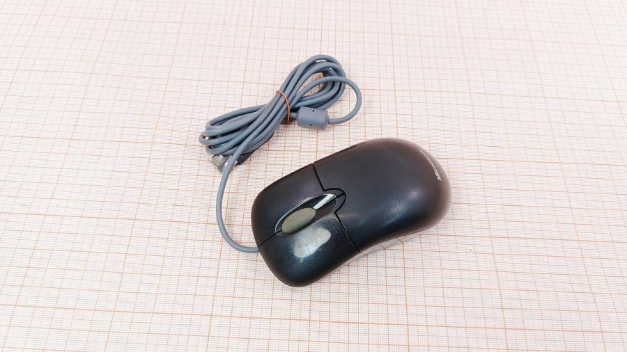 001-201-001 Мышь проводная MICROSOFT Basic Optical Mouse 1.0A #1
