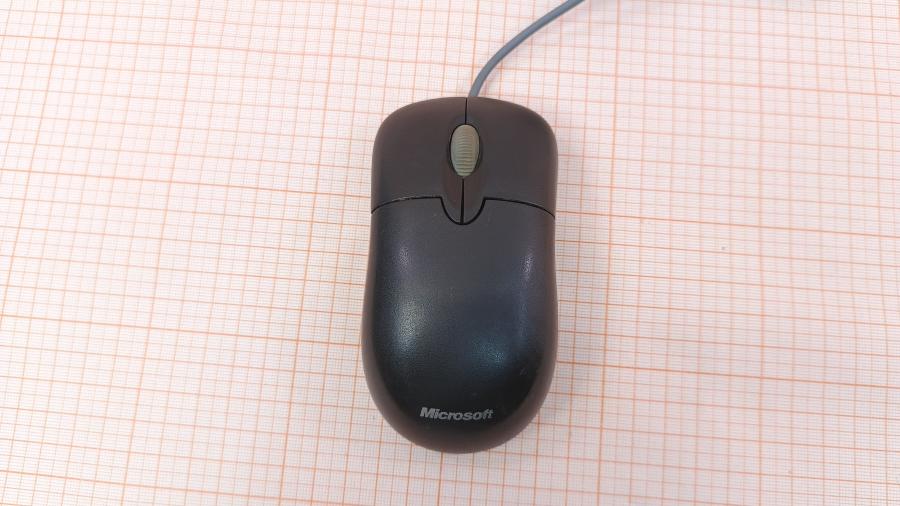 001-201-001 Мышь проводная MICROSOFT Basic Optical Mouse 1.0A #2