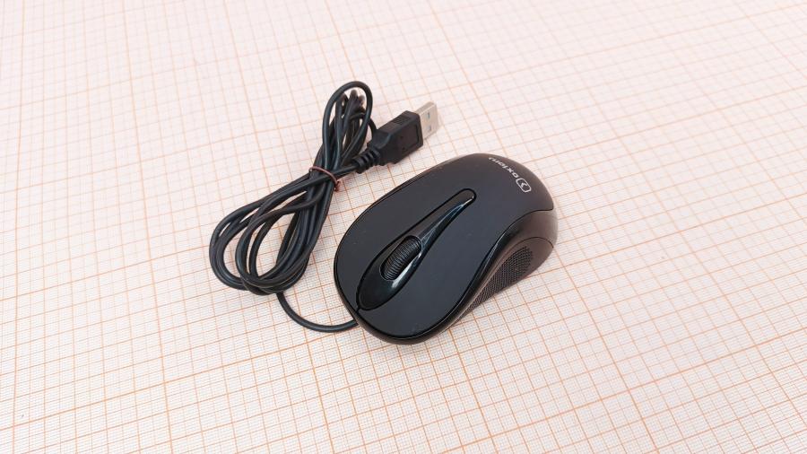 001-202-002 Мышь проводная Oxion OMS010BK #1