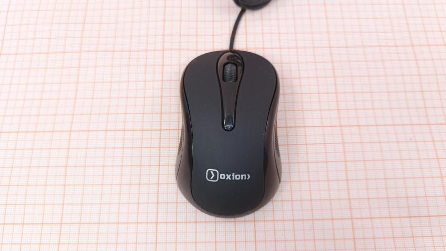 001-202-002 Мышь проводная Oxion OMS010BK #2