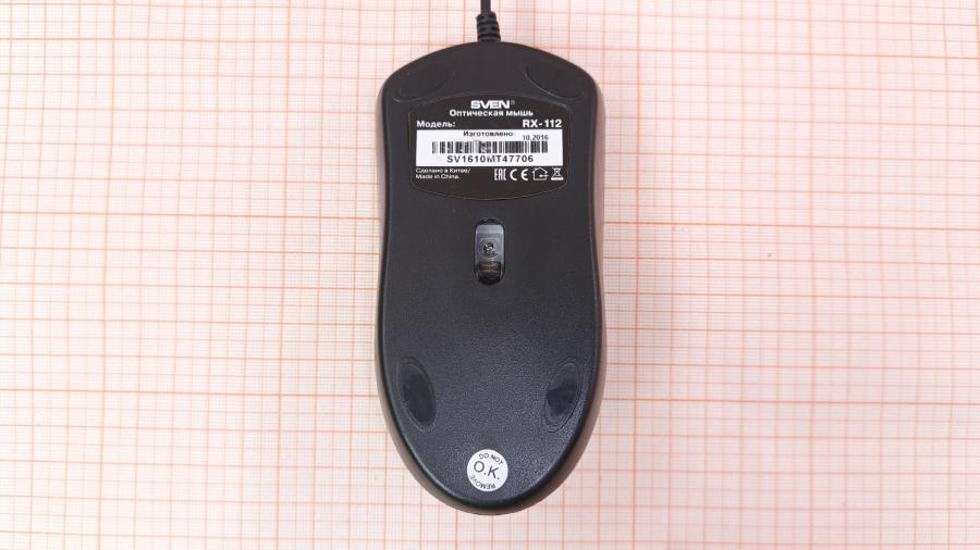 001-205-001 Мышь проводная SVEN RX-112 #3