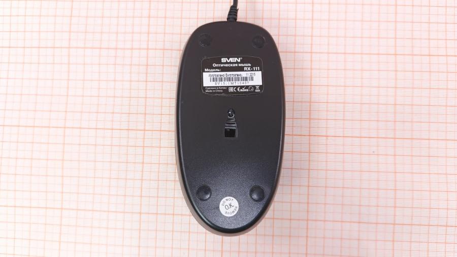 001-206-001 Мышь проводная SVEN RX-111 #3