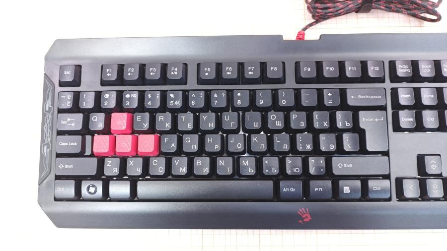 001-216-001 Клавиатура проводная A4tech Bloody Q100 #2