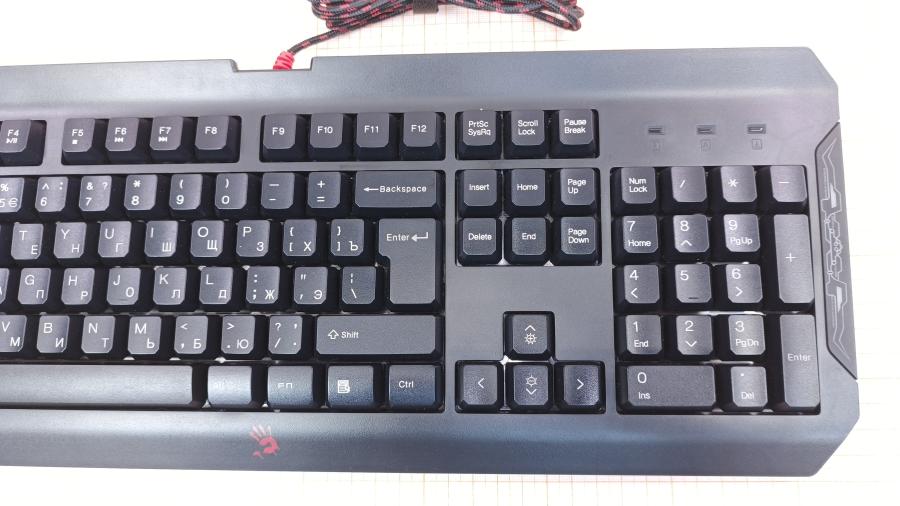 001-216-001 Клавиатура проводная A4tech Bloody Q100 #3