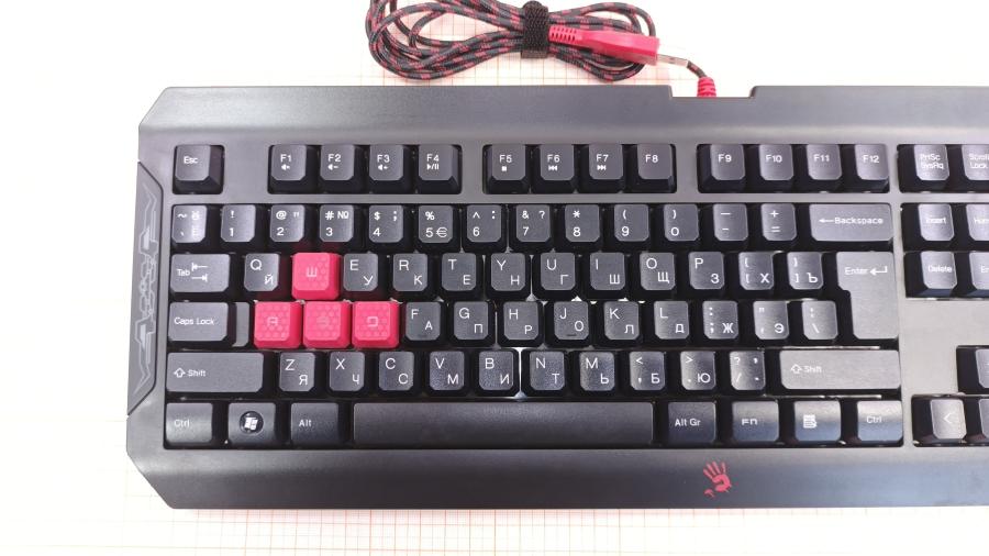 001-216-002 Клавиатура проводная A4tech Bloody Q100 #2