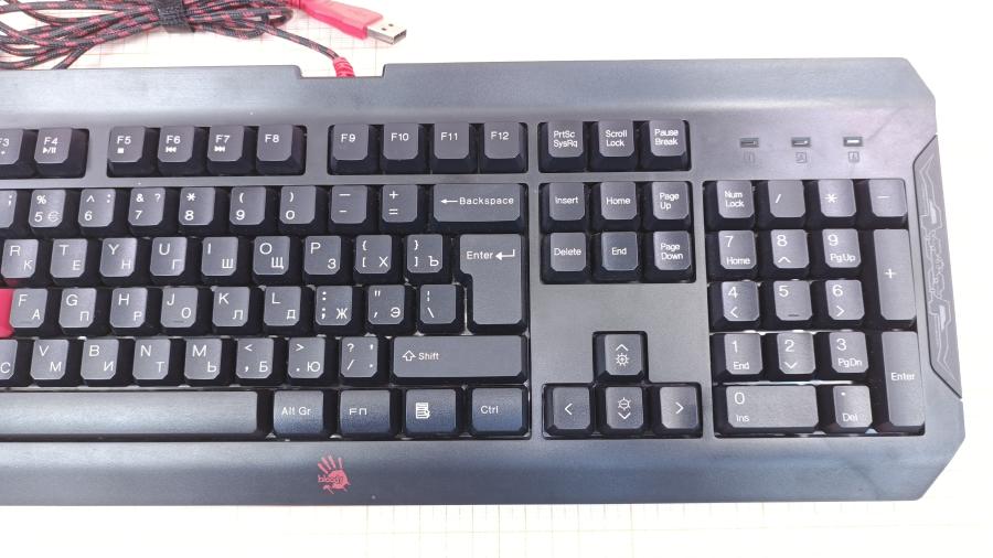 001-216-003 Клавиатура проводная A4tech Bloody Q100 #3