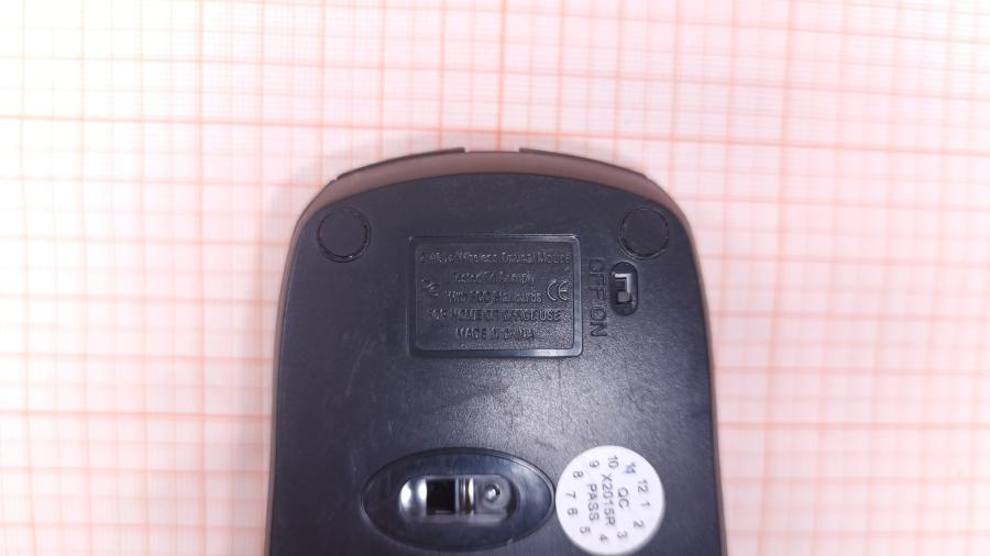 001-217-001 Мышь беспроводная Oxion OMSW007RD #5