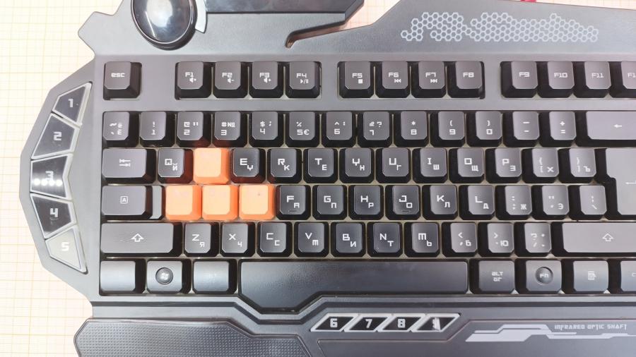 001-219-001 Клавиатура проводная A4tech Bloody B314 #2