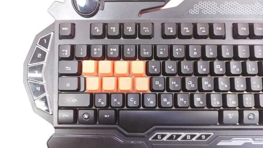 001-220-001 Клавиатура проводная A4tech Bloody B318 #2