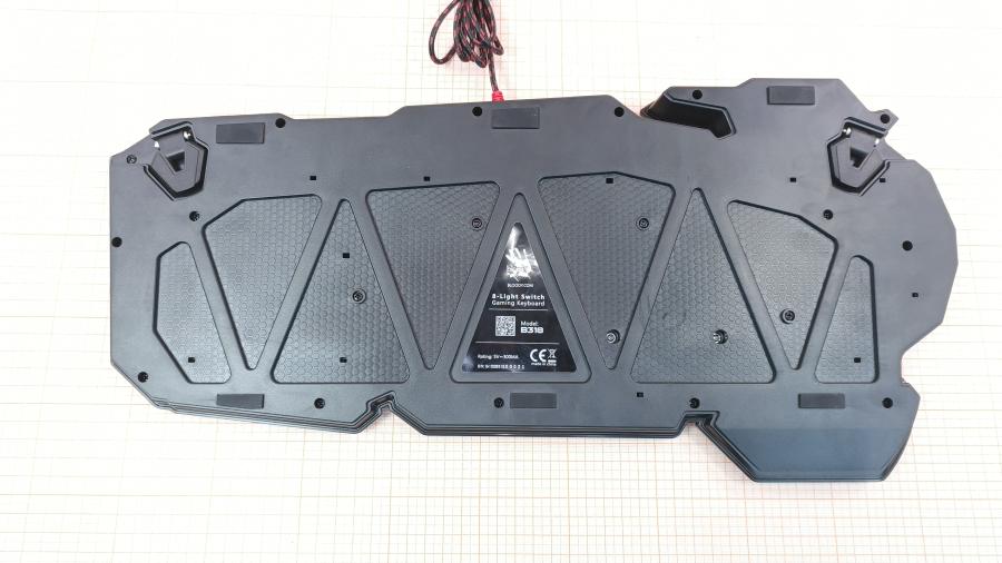 001-220-001 Клавиатура проводная A4tech Bloody B318 #4