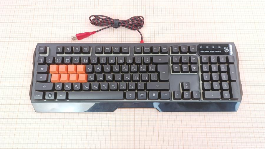 001-221-001 Клавиатура проводная A4tech Bloody B188 #1
