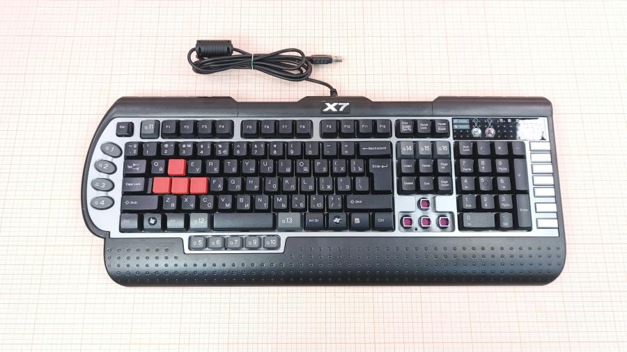 001-222-001 Клавиатура проводная A4tech X7 (G800V) #1