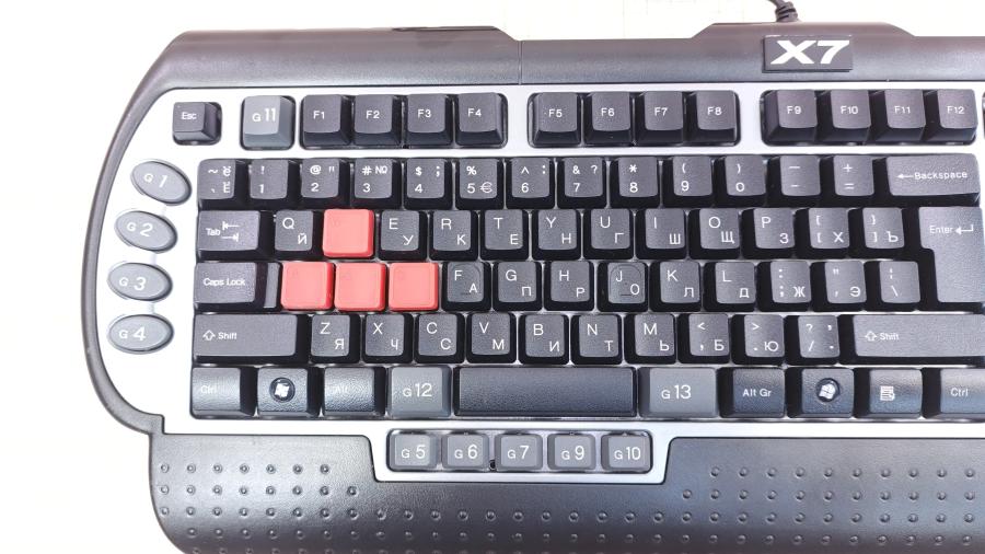 001-222-001 Клавиатура проводная A4tech X7 (G800V) #2