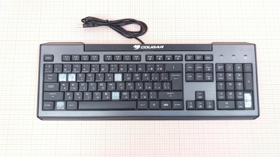 001-223-001 Клавиатура проводная COUGAR 200K #1